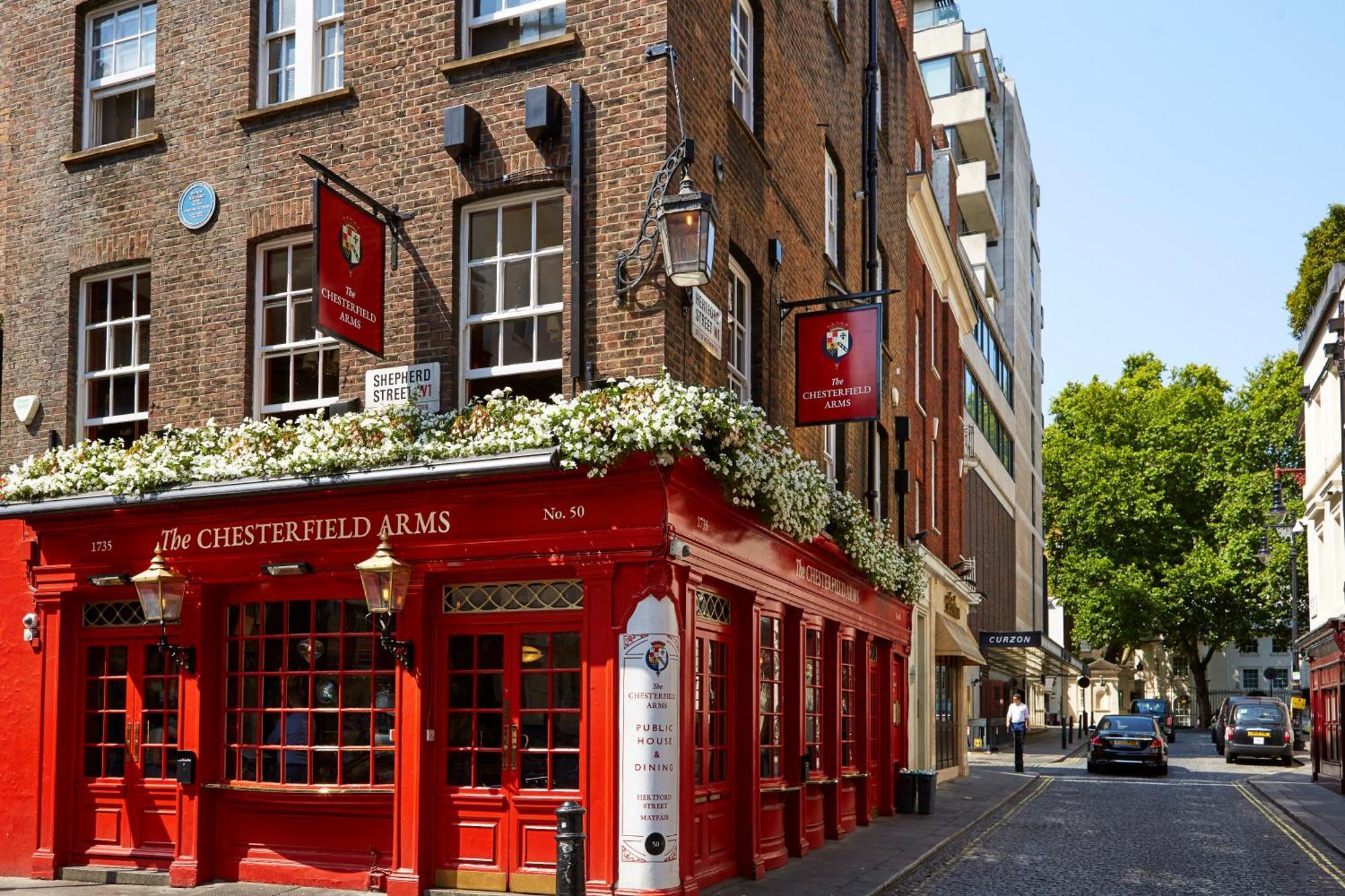 9 Hertford Street Londýn Exteriér fotografie